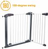 Sturdy Safe Gate With 4 Pressured Adjustment Bolts Dog Indoor Gate; Stair Gate For Pets;  29in To 34in Wide 32in Height