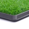 Puppy Dog Pet Potty Training Pee Grass Pad Mat House Toilet Indoor