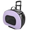 Tough-Shell Wheeled Collapsible Final Destination Pet Carrier