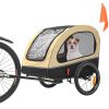 Dog Trailer; Dog Buggy; Bicycle Trailer Medium Foldable for Small and Medium Dogs