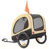 Dog Trailer; Dog Buggy; Bicycle Trailer Medium Foldable for Small and Medium Dogs