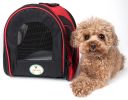 Airline Approved Folding Zippered Sporty Mesh Pet Carrier