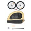 Dog Trailer; Dog Buggy; Bicycle Trailer Medium Foldable for Small and Medium Dogs