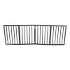 Pet Gate &ndash; Dog Gate for Doorways; Stairs or House &ndash; Freestanding; Folding; brown; Arc Wooden