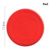 Soft Non-Slip Dog Flying Disc Silicone Game Frisbeed Anti-Chew Dog Toy Pet Puppy Training Interactive Dog Supplies