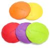 Pet UFO Toys New Small Medium Large Dog Flying Discs Trainning Interactive Toy Puppy Rubber Fetch Flying Disc 15CM