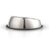 Beveled Dogs Bowl Stainless Steel Removable Rubber Ring Non-Slip Bottom Pet Feeder Bowl Water Dish For Dog Cat