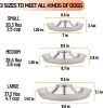 Stainless Steel Non-Slip Rubber Bottom Puppy Dog Bowl Easy to Clean Multi-Dog Feeding Bowl (3.6-4.7 Cup)